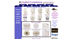 Desktop Screenshot of joyful-creations.com